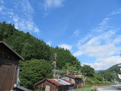 写真1　碁石茶が作られる高知県大豊町の景色　