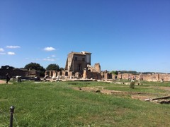写真２　カエサルの愛したローマ帝国の夢の跡、フォロ・ロマーノ