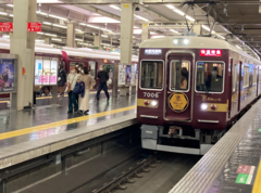 写真４　最近、お気に入りの阪急“京トレイン”