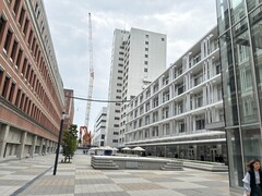 写真３　大阪工業大学のキャンパス風景。