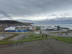 写真１.石狩市から望む日本海は静かであった